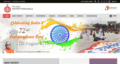 Desktop Screenshot of panchkula.nic.in